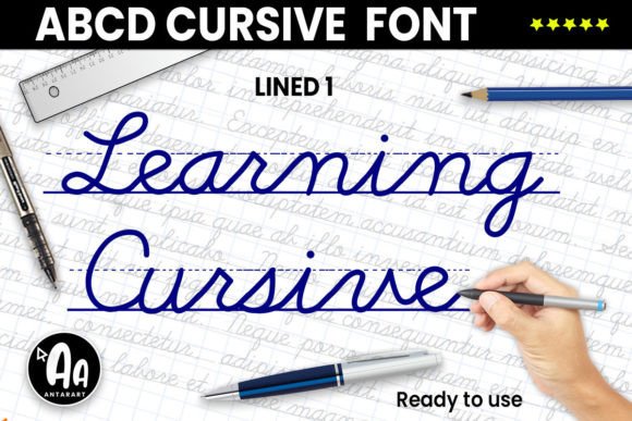 Abcd Cursive Lined1: A Handwritten Typeface for Memorable Branding