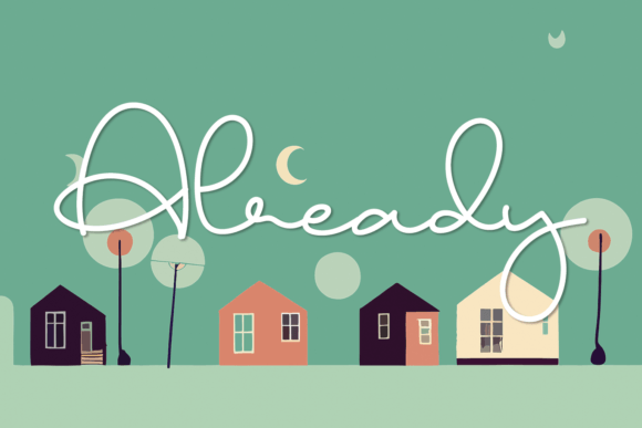 Already: A Handwritten Typeface for Modern Editorial Design