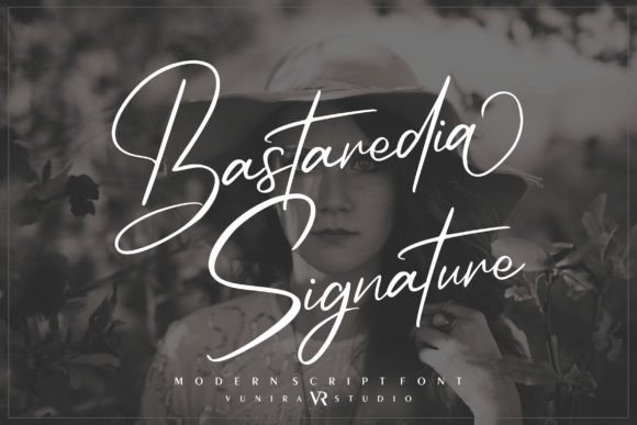 Bastaredia Signature: A Luxurious Typeface for Marketers and Designers