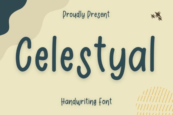 Celestyal Font: A Handwritten Typeface for Makers and Creatives