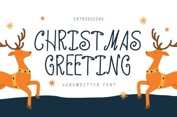 Christmas Greetings Font Review: A Playful Typeface for Campaign Creatives