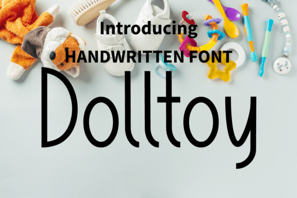 Dolltoy: A Whimsical Handwritten Font for Editorial Design