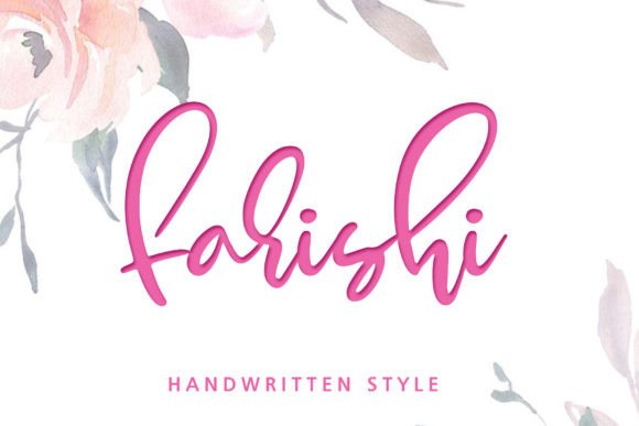 Farishi: A Script Font That Elevates Editorial Design
