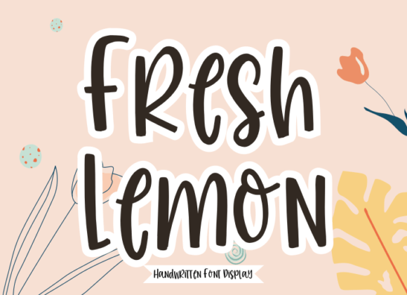 Fresh Lemon Font: A Modern Script for Web Designers