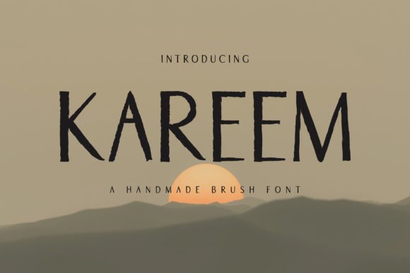 Kareem Font: A Charming Handwritten Typeface for Business