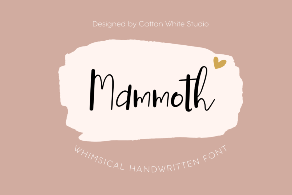 Mammoth Font: A Simple Typography Boost for Your Brand