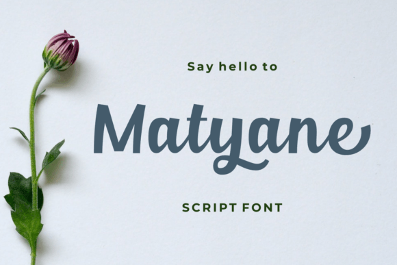 Matyane: A Font That Elevates Brand Identity