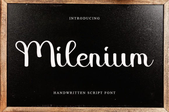 Milenium Font Review: A Handwritten Typeface for Campaign Creativity