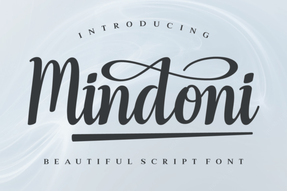 Mindoni: A Script Font for Elegance in Web Design