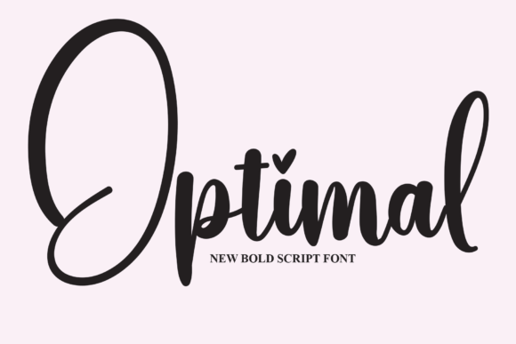Optimal: A Handwritten Typeface for Modern Web Design