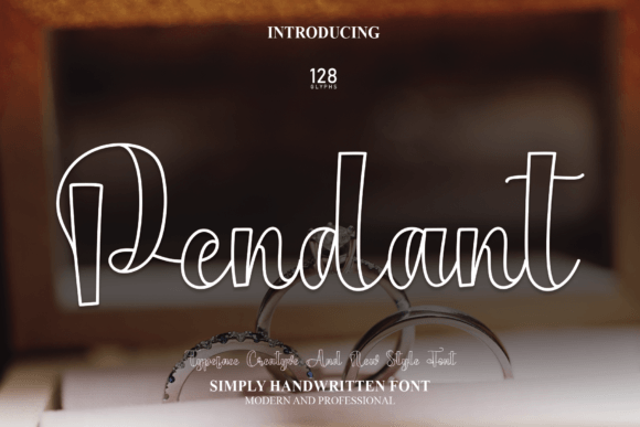 Pendant: A Handwritten Font That Elevates Your Brand’s Visual Voice