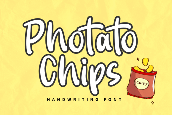 Photato Chips: A Handwritten Typeface for Authentic Branding