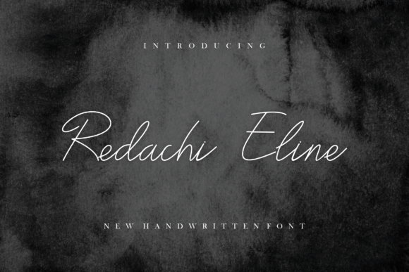Redachi Eline: A Beautiful Script Font for Creative Makers