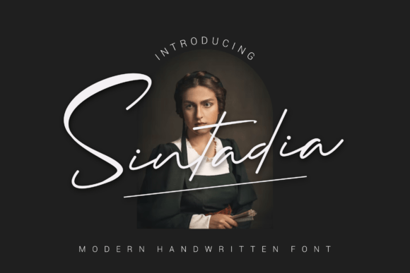 Sintadia Font: A Graceful Script for Editorial Design