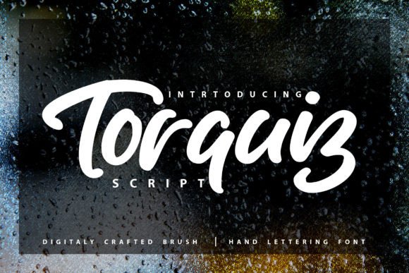 Torquiz: A Modern Handwritten Font for Creative Branding