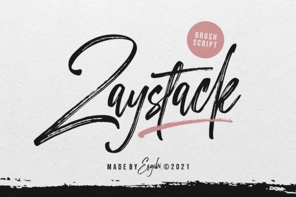 Zaystack: A Handwritten Font That Feels Real